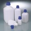 Butelka na odczynniki z wąską szyjką, HDPE, 100 ml, z nakrętką