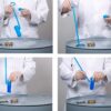 Próbnik DispoDipper SteriPlast, PP, niebieski, sterylny, 100 ml