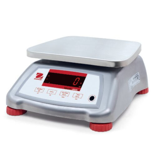 OHAUS Valor 2000 V22XWE6T 6kg, 1g, IP68 - szybka wodoodporna waga kontrolna, wyświetlacz LED dwustronny, brak legalizacji