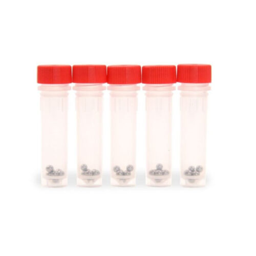 Probówka czerwona (tkanki zwierzęce) 2ml DNase/RNase free stal nierdzewna opak. 100 szt.