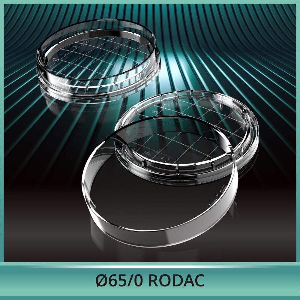 Płytka Petri ø 65/0 RODAC sterylna R (bez wentylacji), op-918 szt