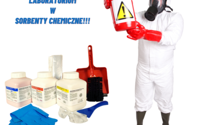 Zabezpiecz swoje laboratorium za pomocą SORBENTÓW CHEMICZNYCH